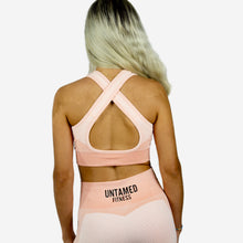 Load image into Gallery viewer, CORAL PEACH SPORTS BRA