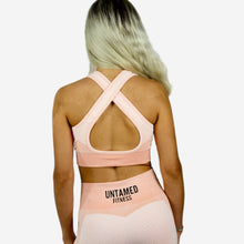 Load image into Gallery viewer, CORAL PEACH SPORTS BRA
